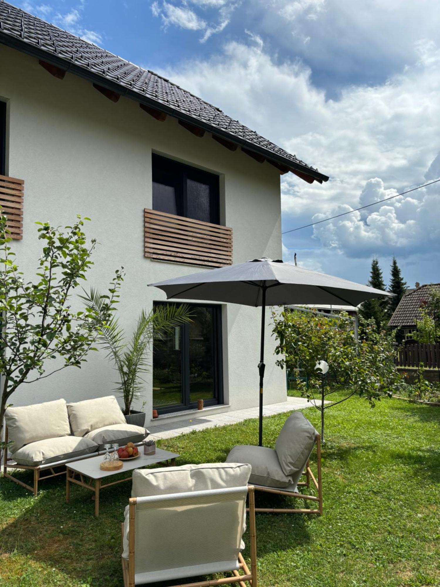 Aura Apartments Zirovnica Buitenkant foto